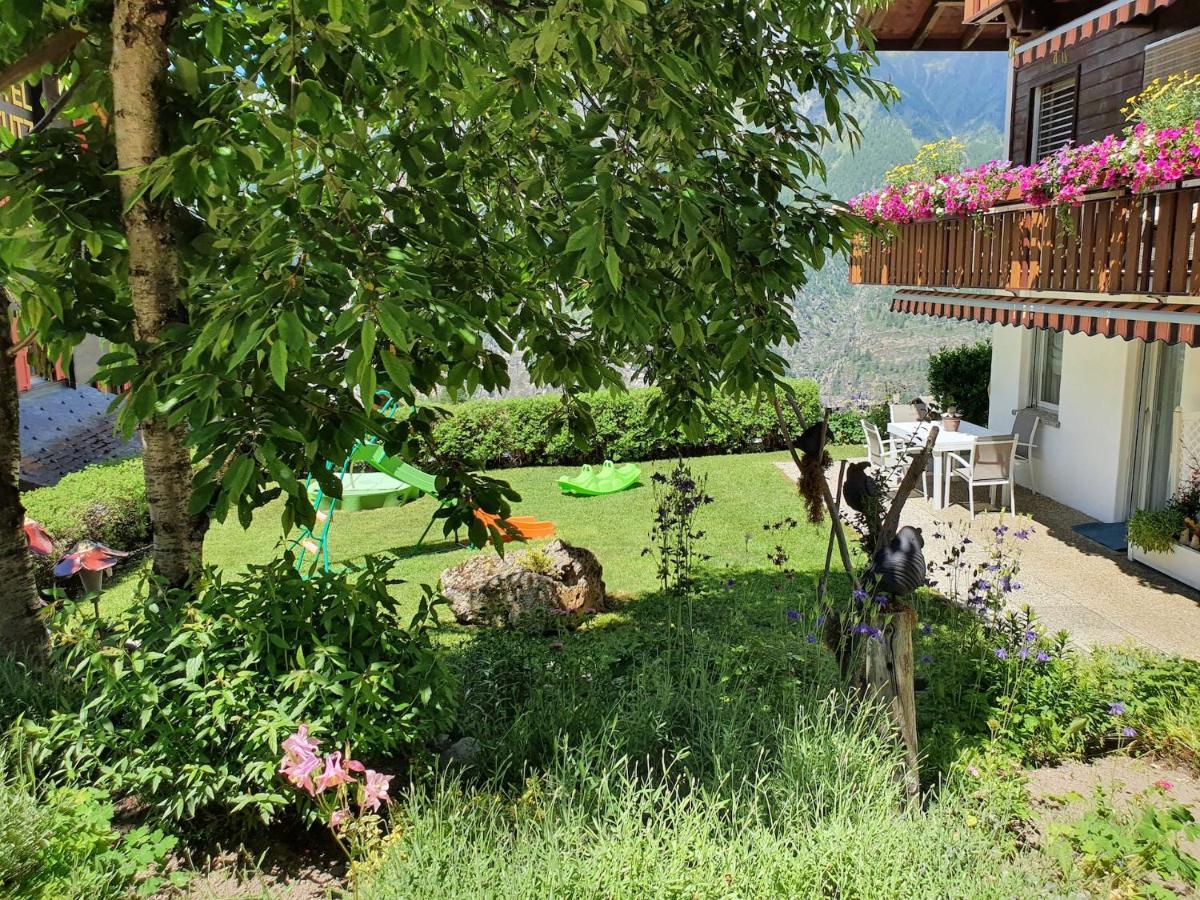 Chalet Schneevogul Grächen Eksteriør bilde