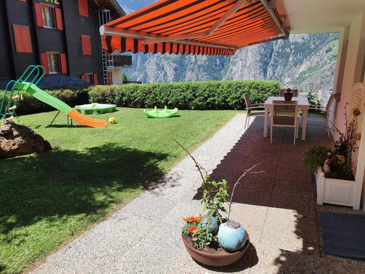 Chalet Schneevogul Grächen Eksteriør bilde