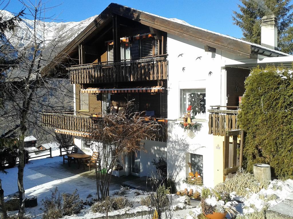 Chalet Schneevogul Grächen Eksteriør bilde